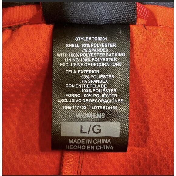 Gerry‎ Weber lightweight Jacket Soft Shell LG Gray/orange Lining STYLE# TG9201 - Picture 5 of 8